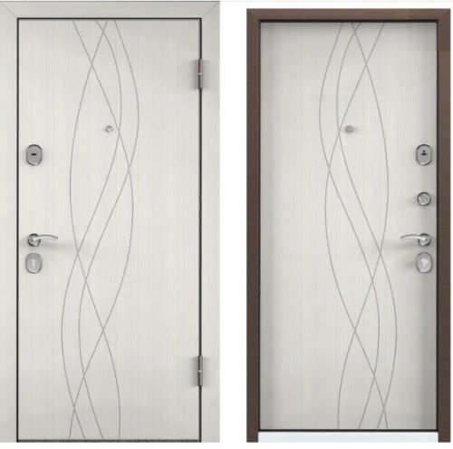 Детальная картинка двери DELTA M 10 D17 Шамбори светлый || Двери Сити