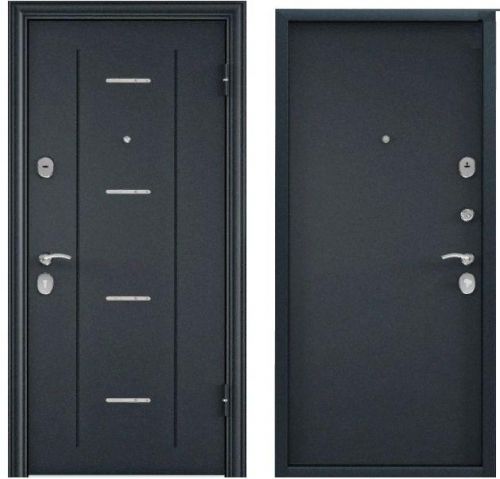 Детальная картинка двери DELTA M 10 STEEL DL-1 темно-синий букле || Двери Сити