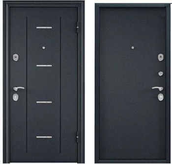 Фото двери DELTA M 10 STEEL DL-1 темно-синий букле || Двери Сити